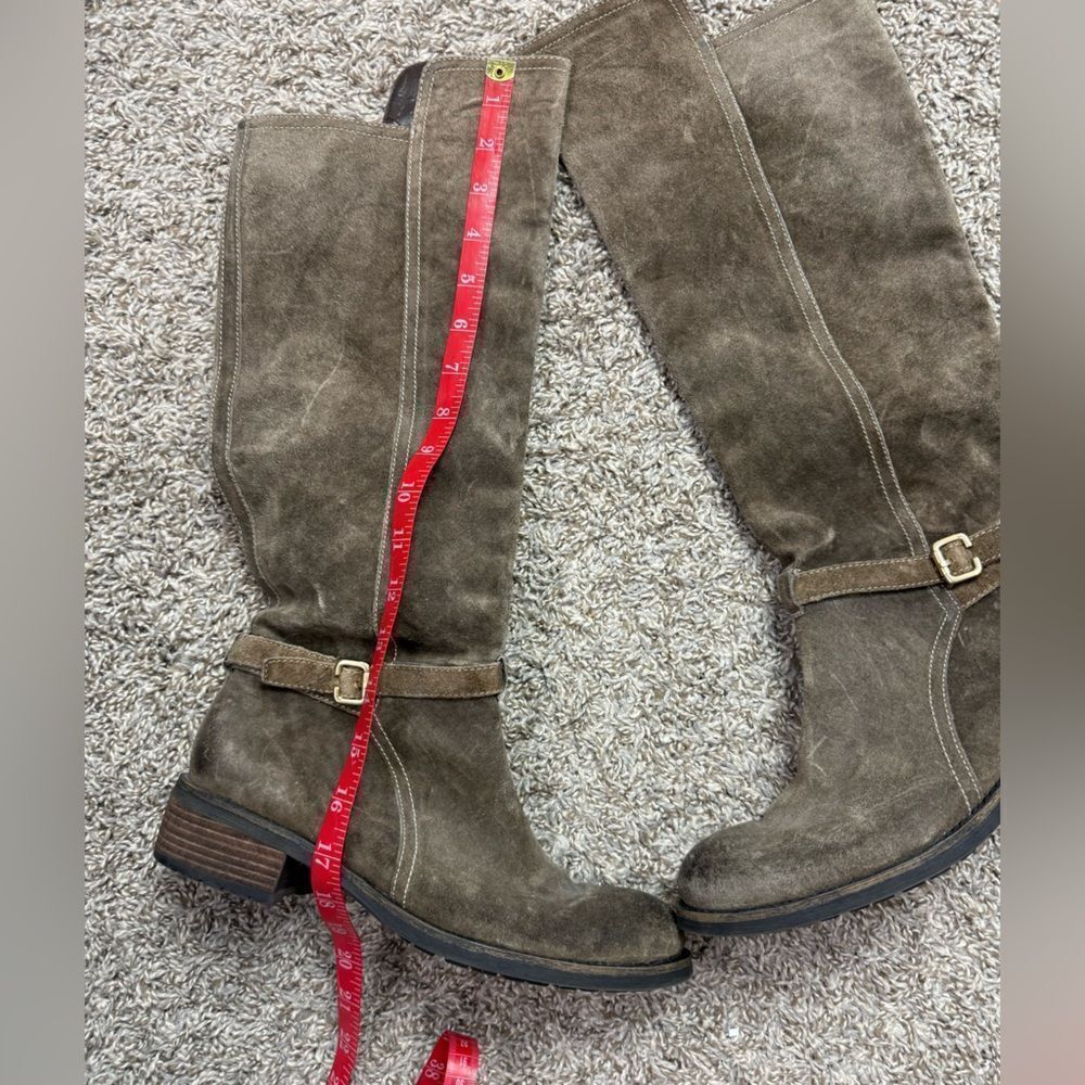 Franco Leather Suede Riding Boots - Picture 5 of 7